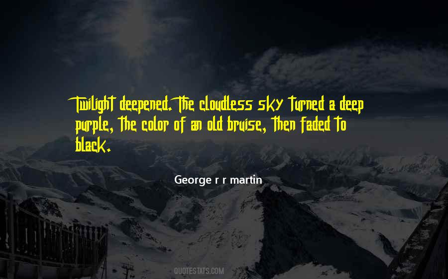 Color Of The Sky Quotes #889350