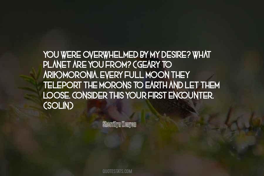 You Are My Moon Quotes #1449916