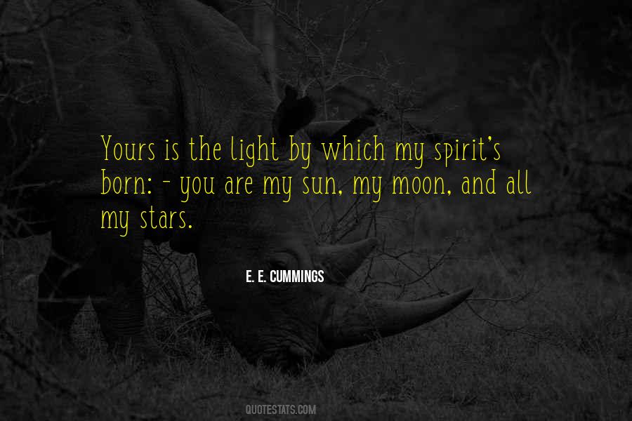 You Are My Moon Quotes #550979