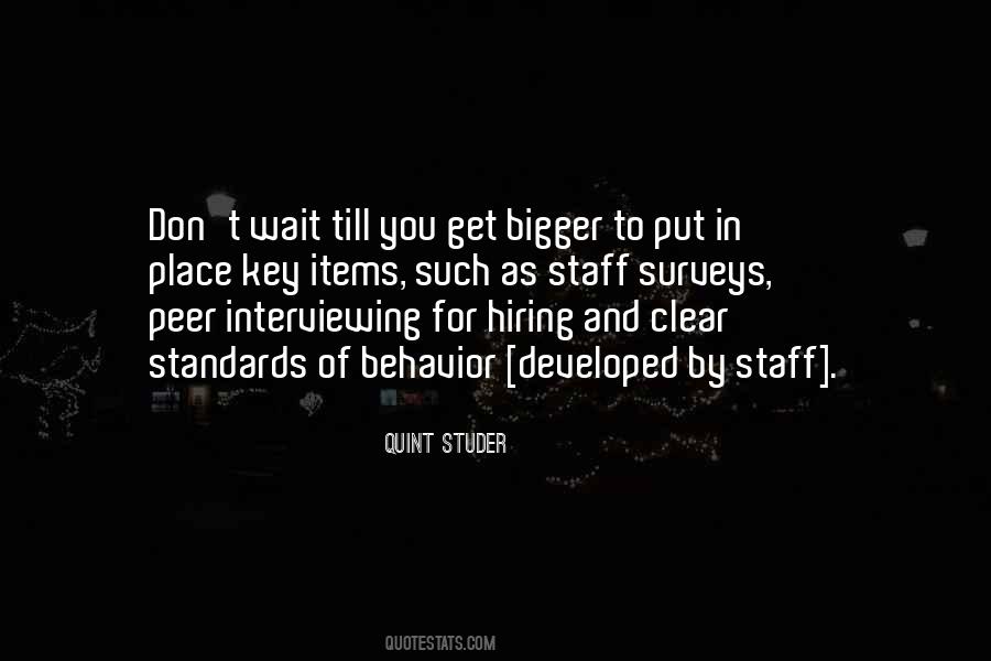 Quotes About Hiring Staff #1556173