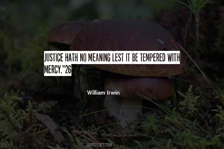 Justice Mercy Quotes #145743