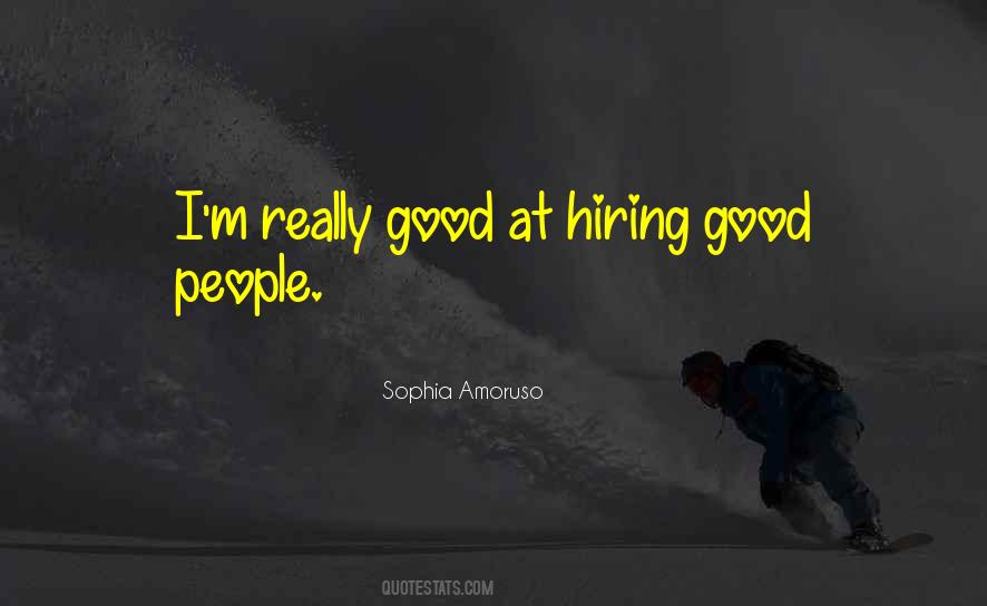 Quotes About Hiring People #1686527