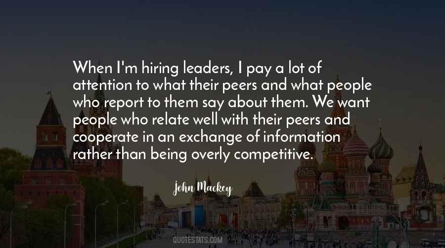 Quotes About Hiring People #477846