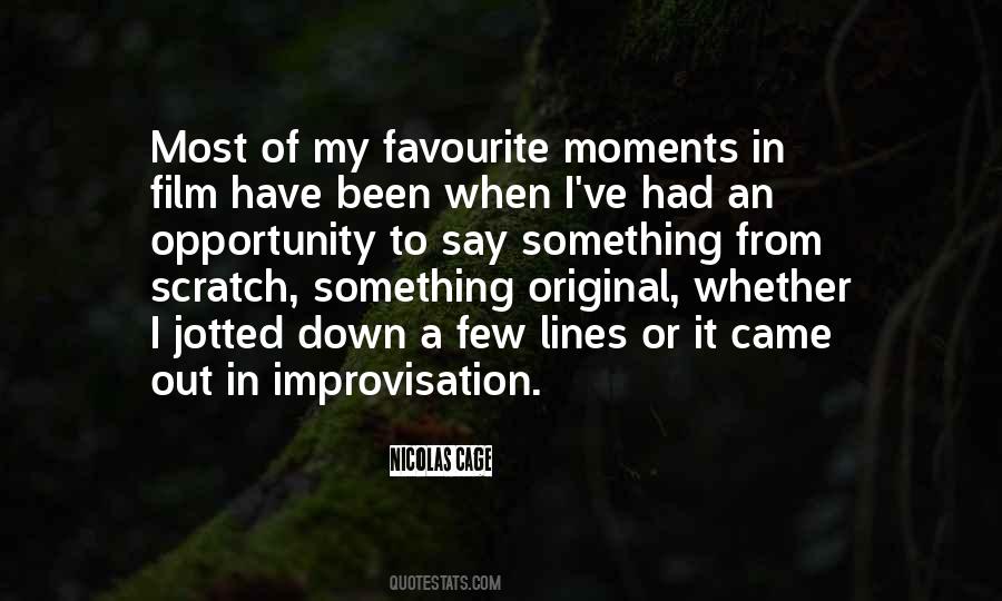 Favourite Moments Quotes #1481122