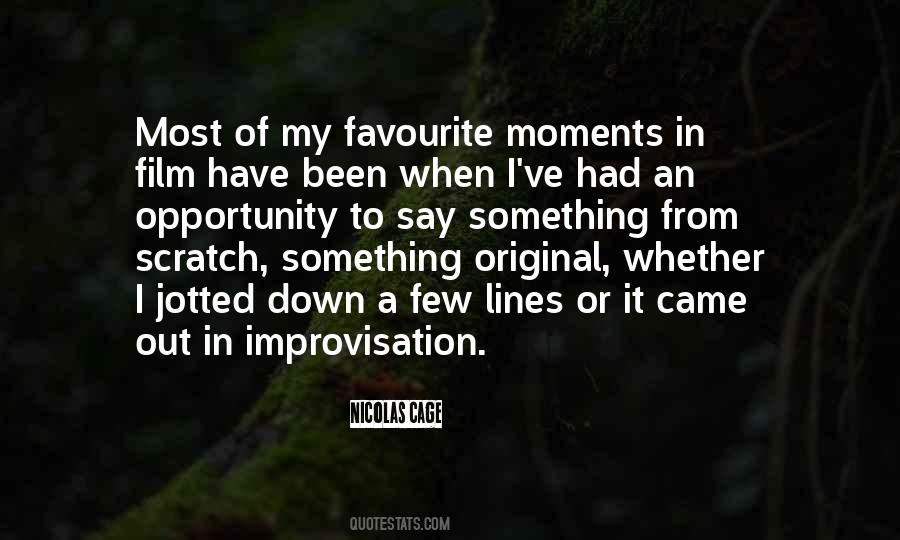 Favourite Moments Quotes #1481122