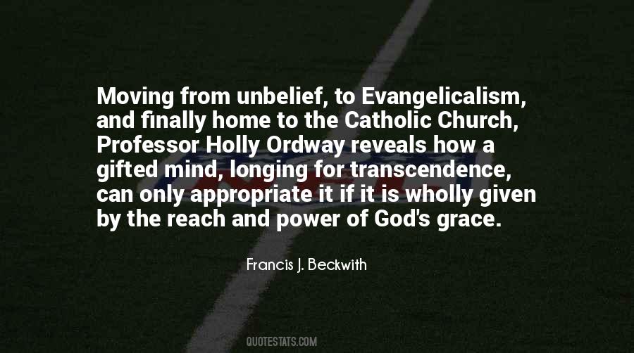 Grace Catholic Quotes #362031