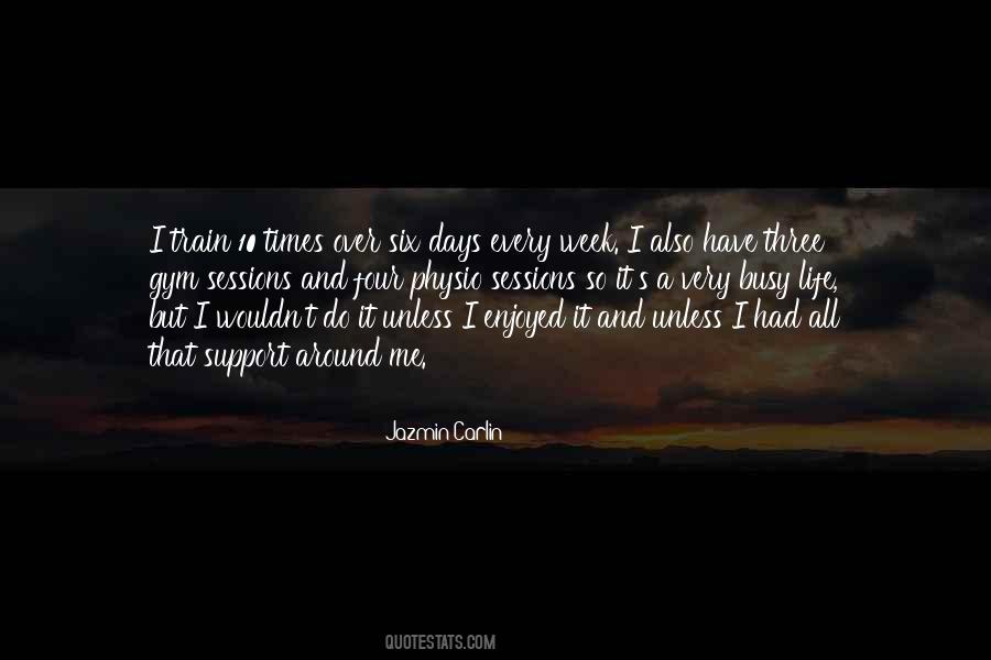 Over Busy Quotes #410393