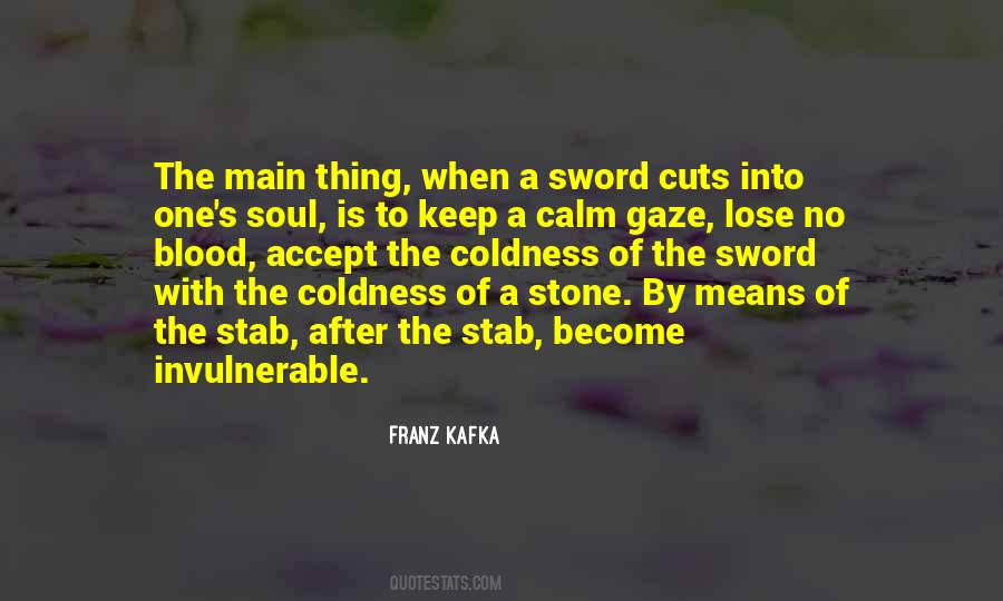 Blood Out Of A Stone Quotes #351236