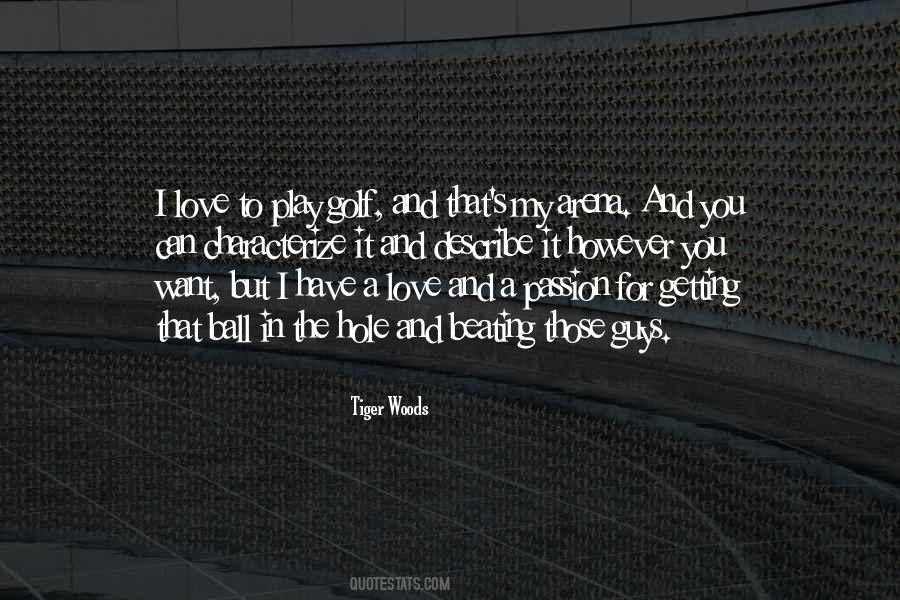 Getting Out Of A Hole Quotes #1481984