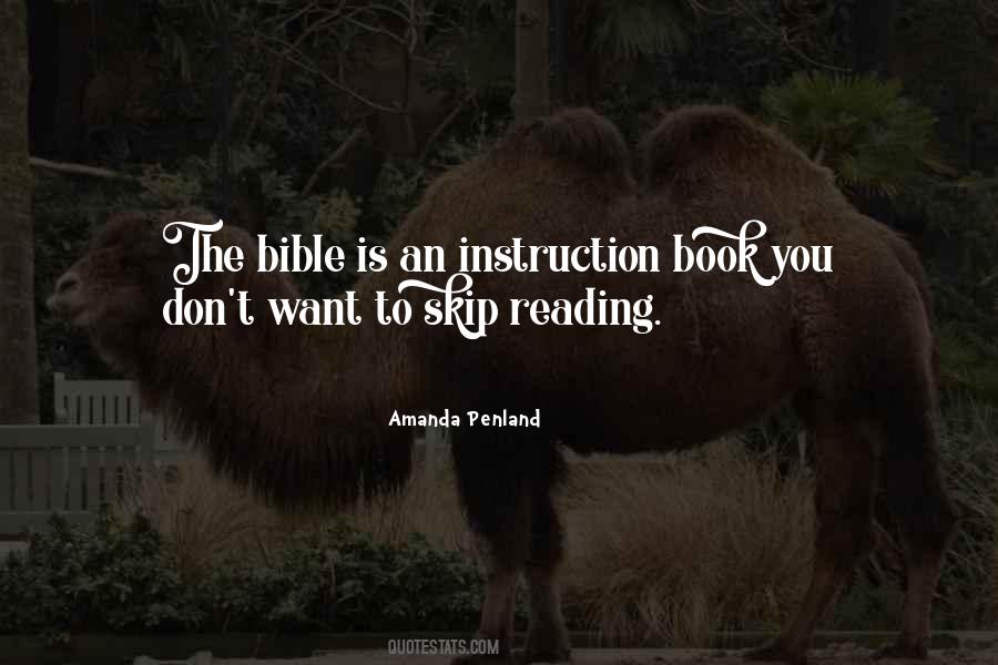 The Bible Is Quotes #1308426