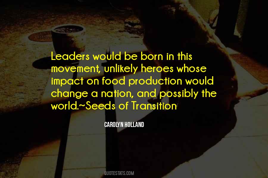 Impact Of Change Quotes #1165562