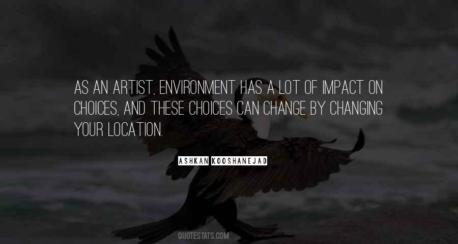 Impact Of Change Quotes #1369753