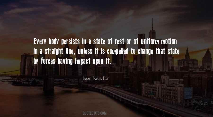 Impact Of Change Quotes #219795