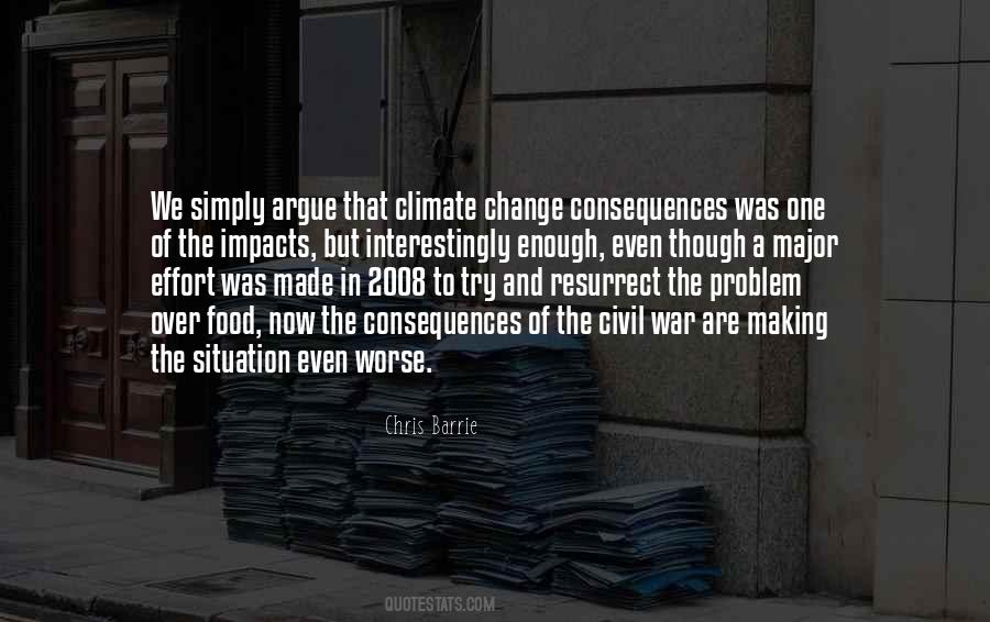 Impact Of Change Quotes #340347