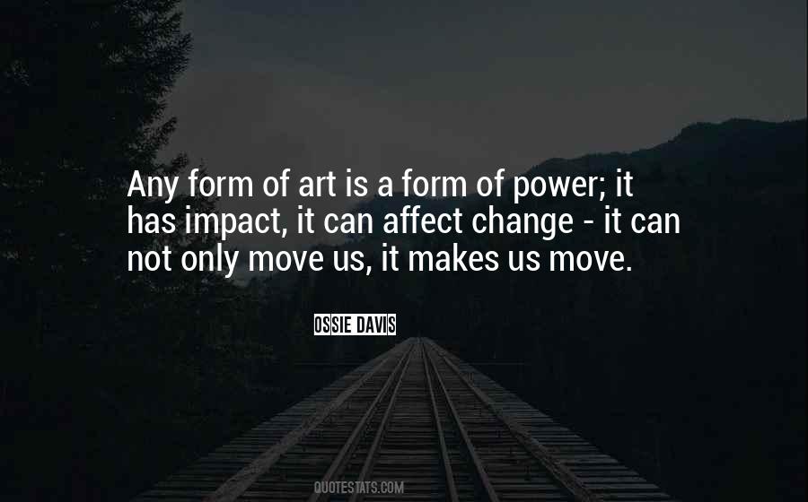 Impact Of Change Quotes #680485