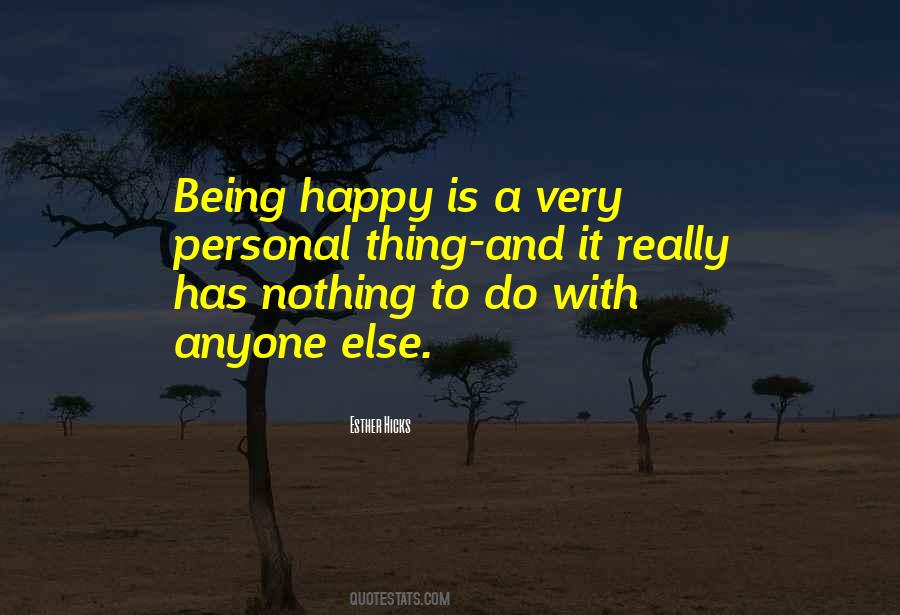 Happy With Nothing Quotes #1769596