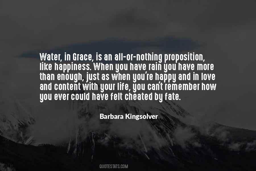 Happy With Nothing Quotes #383869