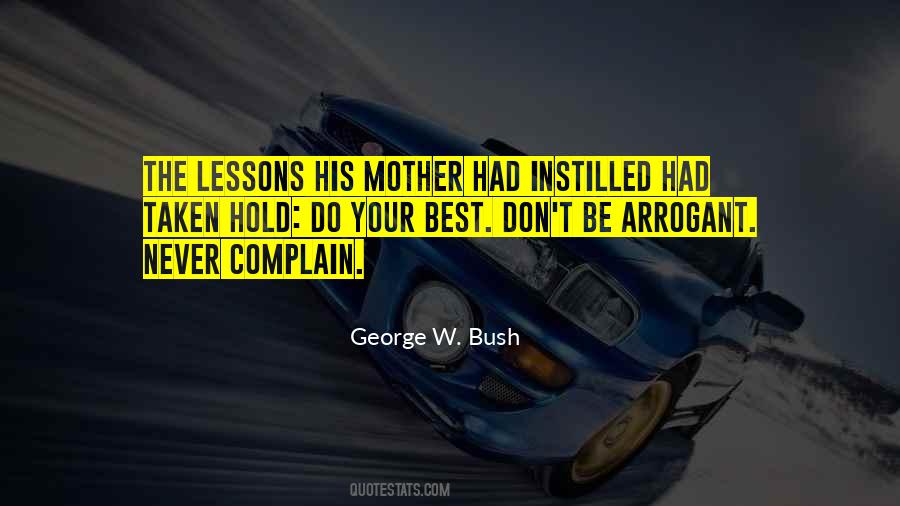 Never Be Arrogant Quotes #1247905