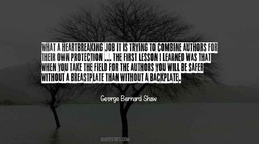 A Lesson Learned Quotes #1233894