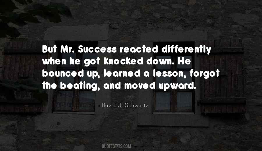 A Lesson Learned Quotes #1282814