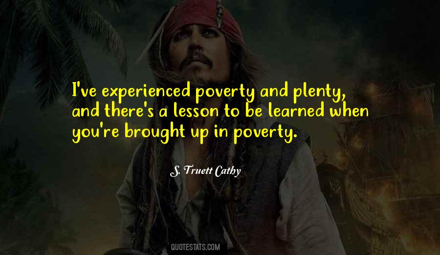 A Lesson Learned Quotes #13039