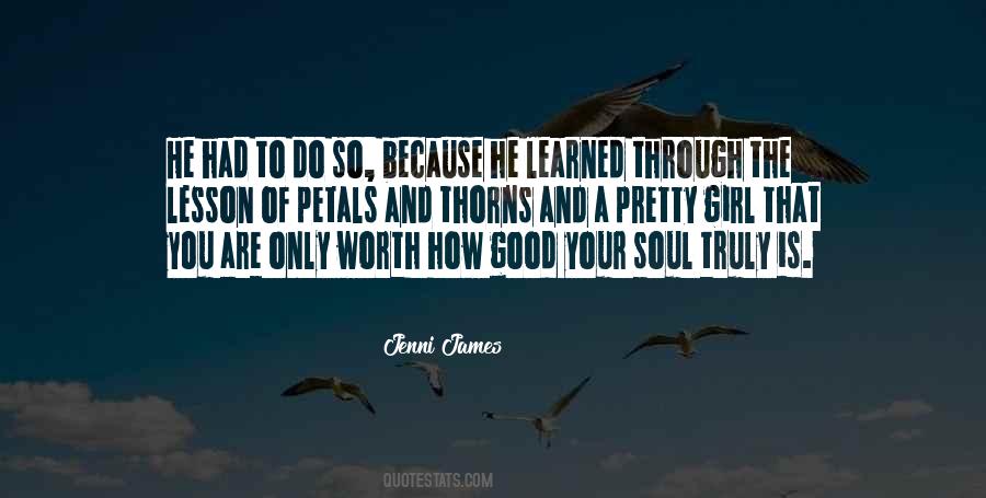 A Lesson Learned Quotes #1741906