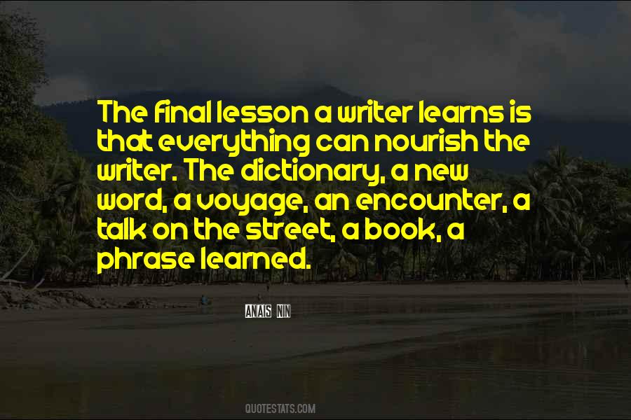 A Lesson Learned Quotes #535239