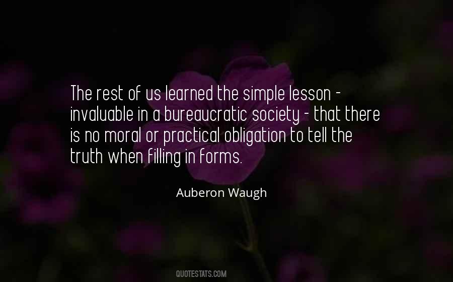 A Lesson Learned Quotes #837176