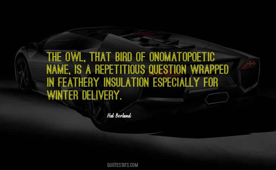 The Owl Quotes #880253