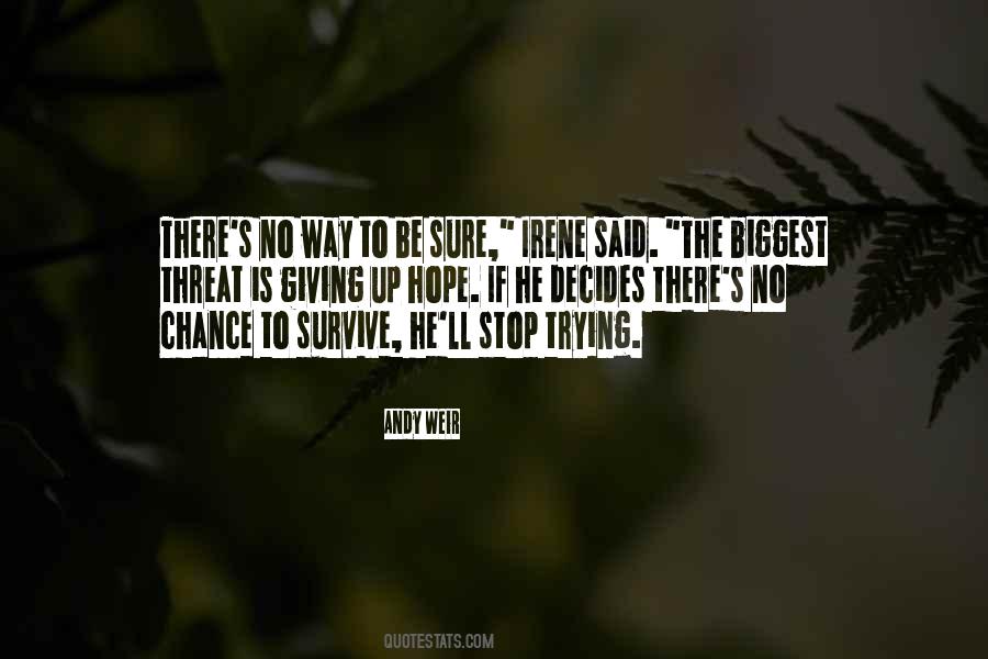 Quotes About Giving Up Trying #226319