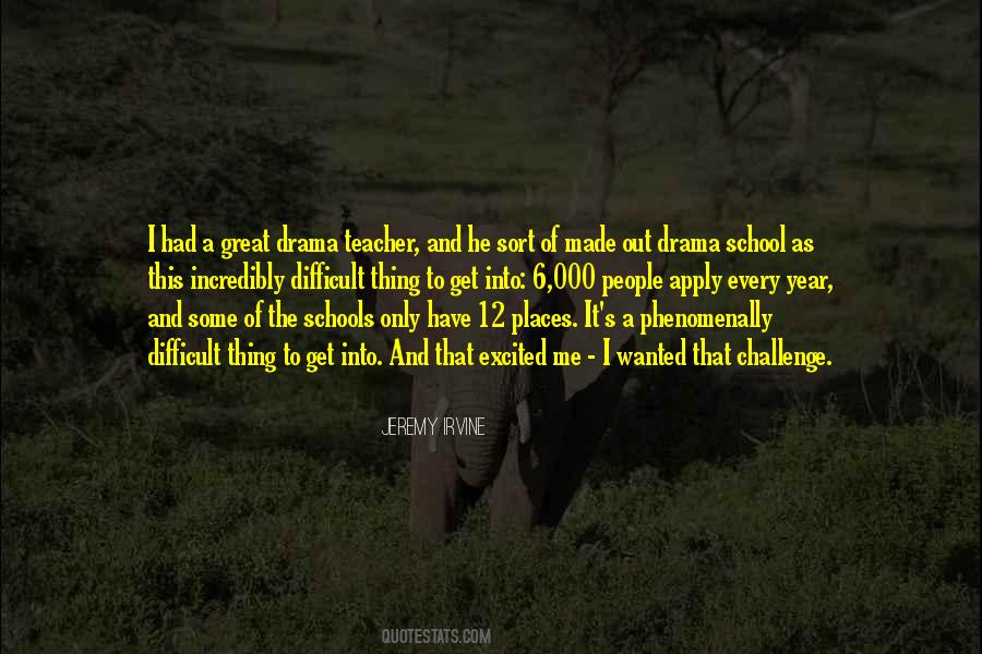 Excited To Go To School Quotes #1603492