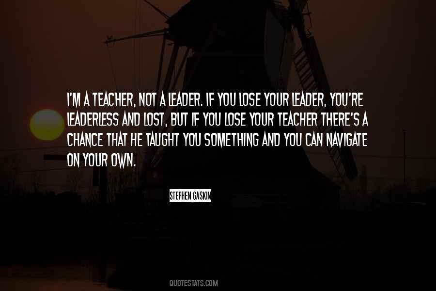 M Teacher Quotes #1605932