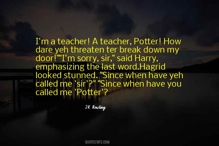 M Teacher Quotes #728571