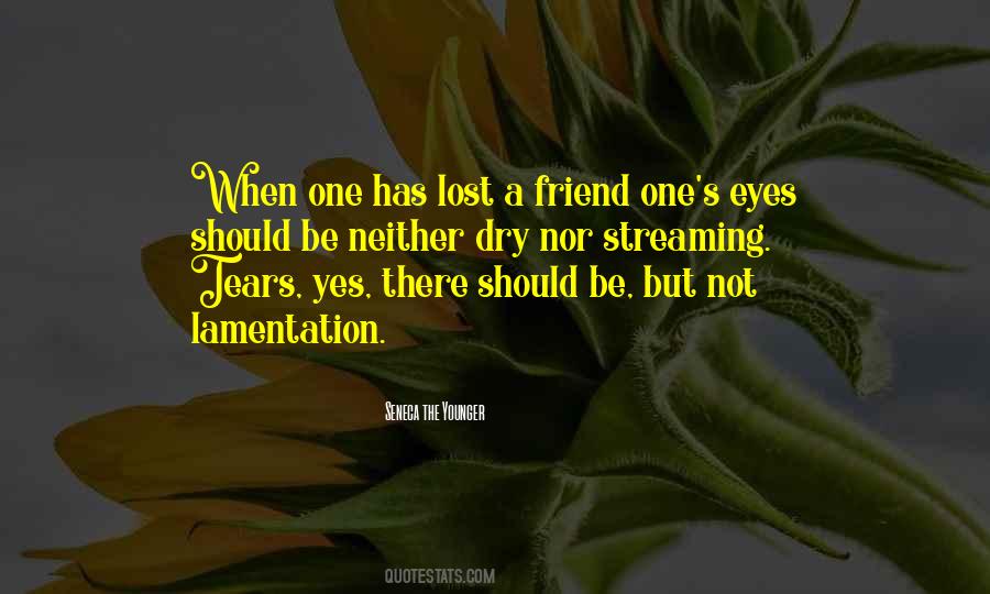 Friend Lost Quotes #1428767