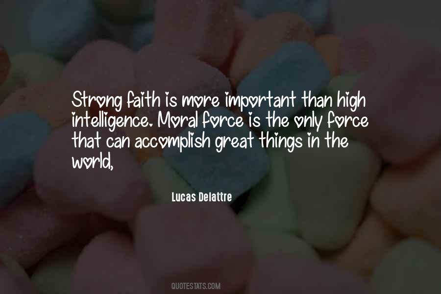 Strong In Faith Quotes #123781