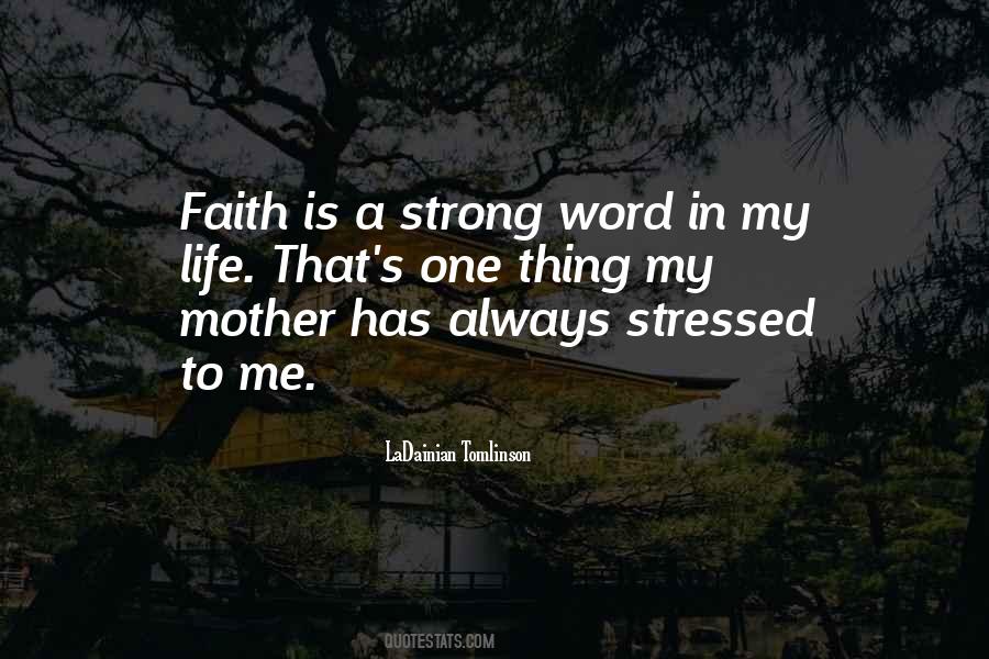 Strong In Faith Quotes #511443