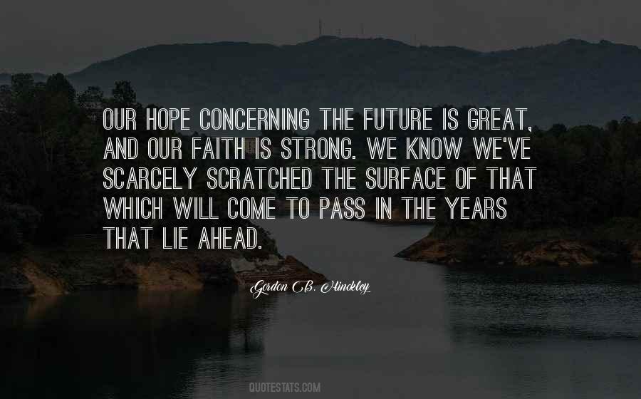 Strong In Faith Quotes #742819