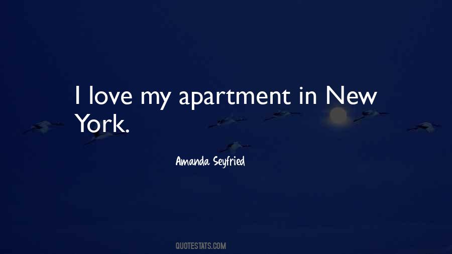 My Apartment Quotes #1873783