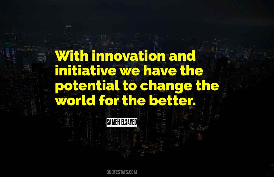 Innovation Change Quotes #1148930