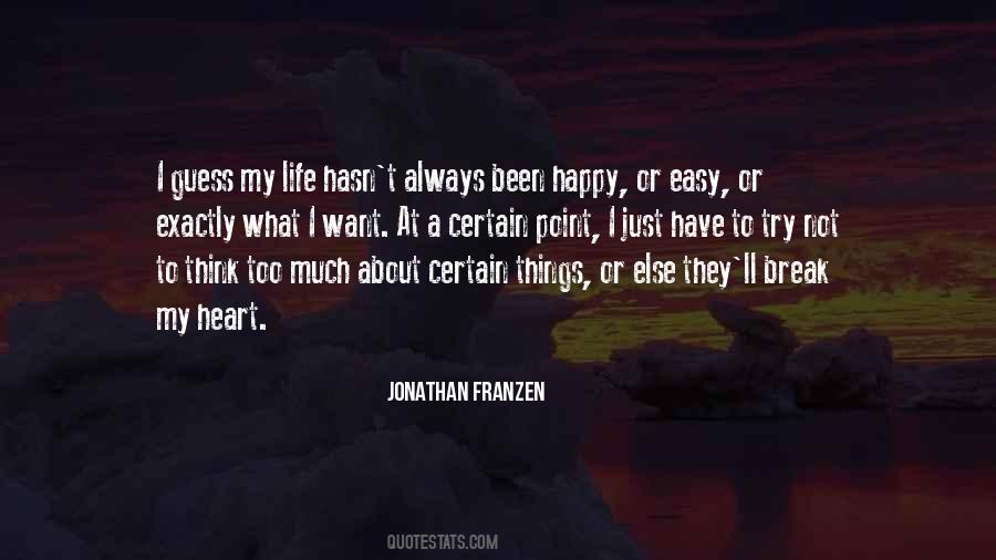 Easy Happy Quotes #1868541
