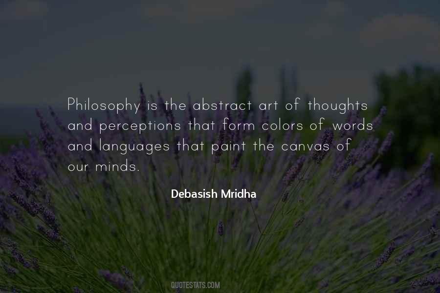 Abstract Philosophy Quotes #1270658