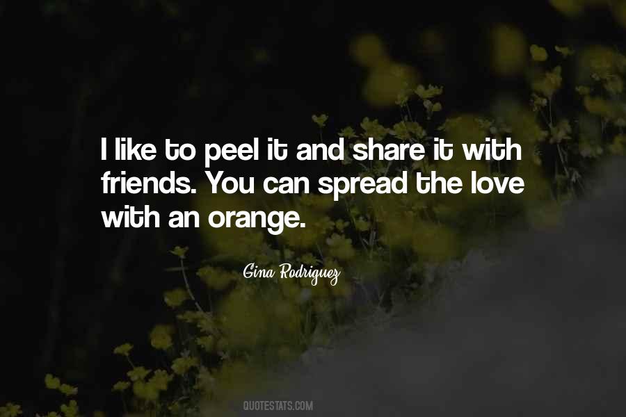 Quotes About An Orange #196473