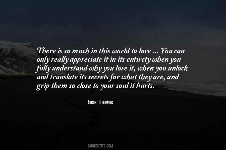 So Much Love For You Quotes #1845104