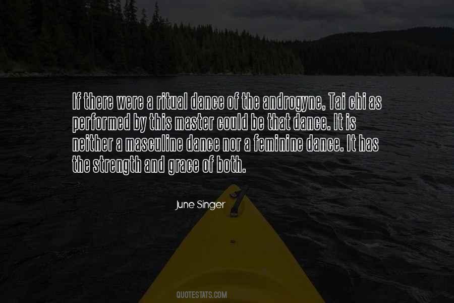 Feminine Masculine Quotes #1726801