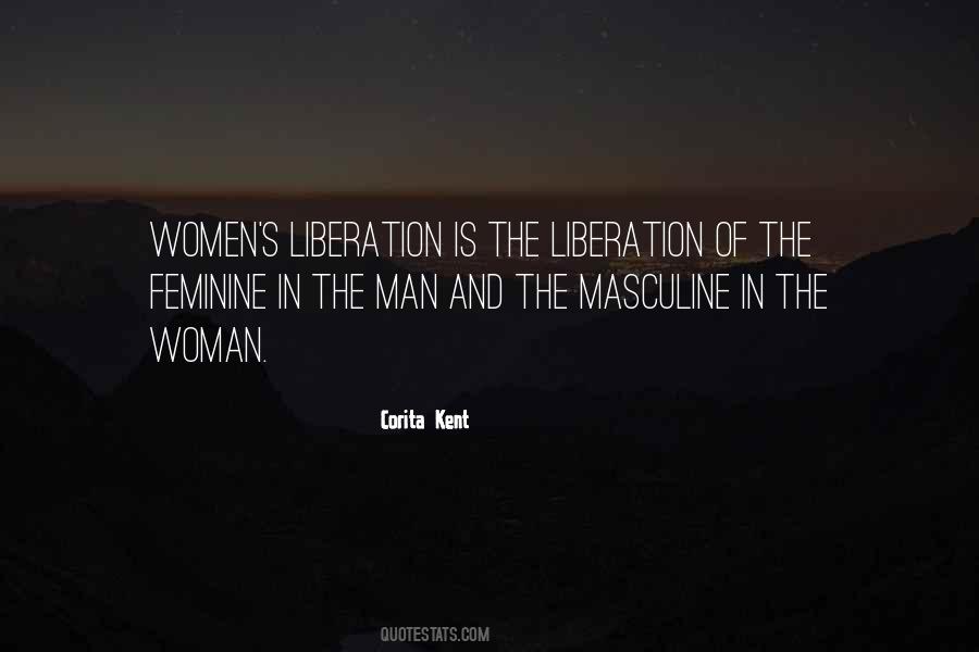 Feminine Masculine Quotes #629975