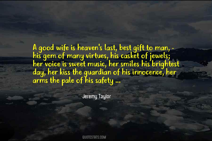 Wife In Heaven Quotes #1040902