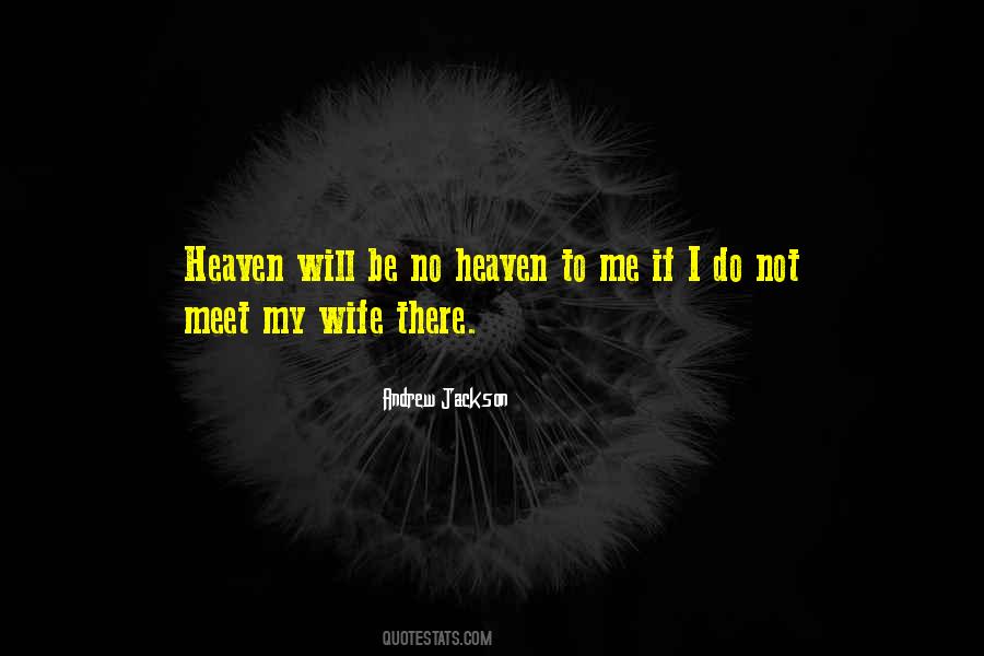 Wife In Heaven Quotes #566632