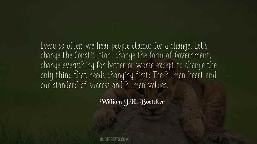 Change For A Better Quotes #1025463