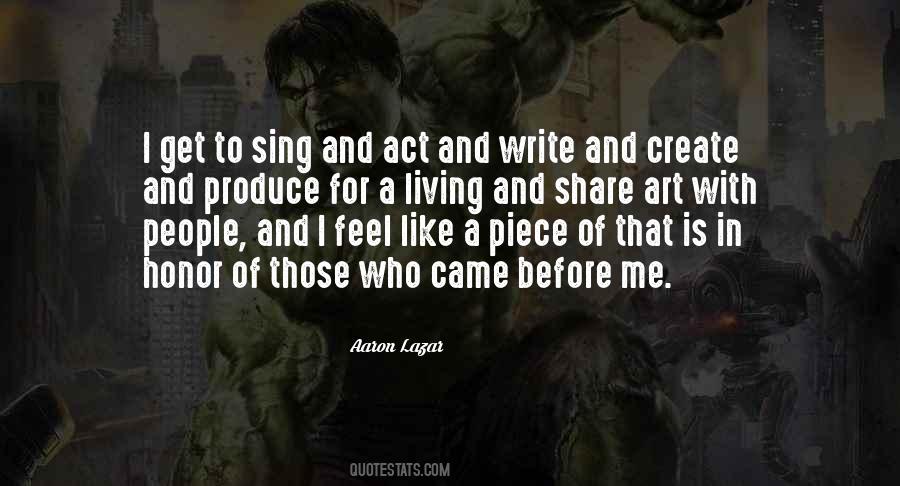 Create In Me Quotes #1028586