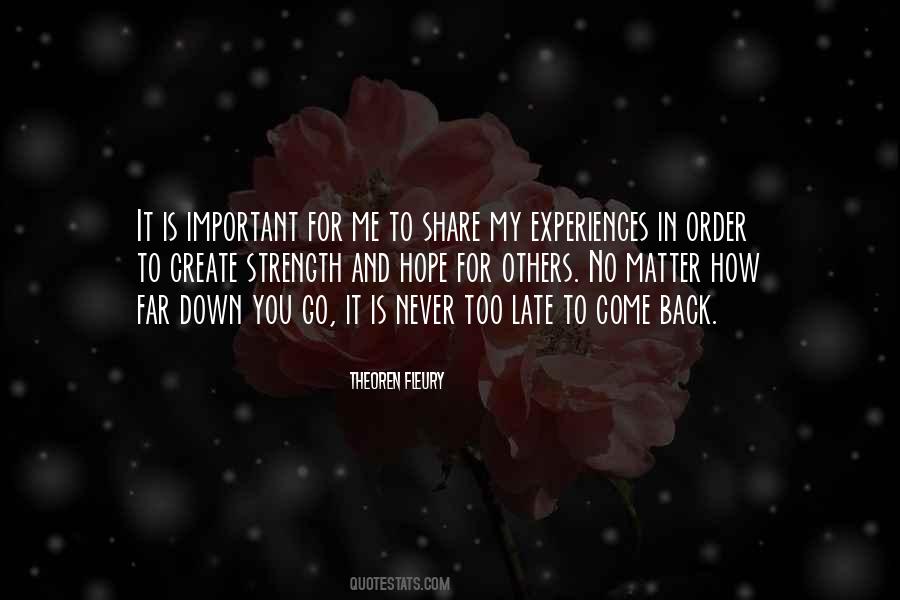 Create In Me Quotes #244994